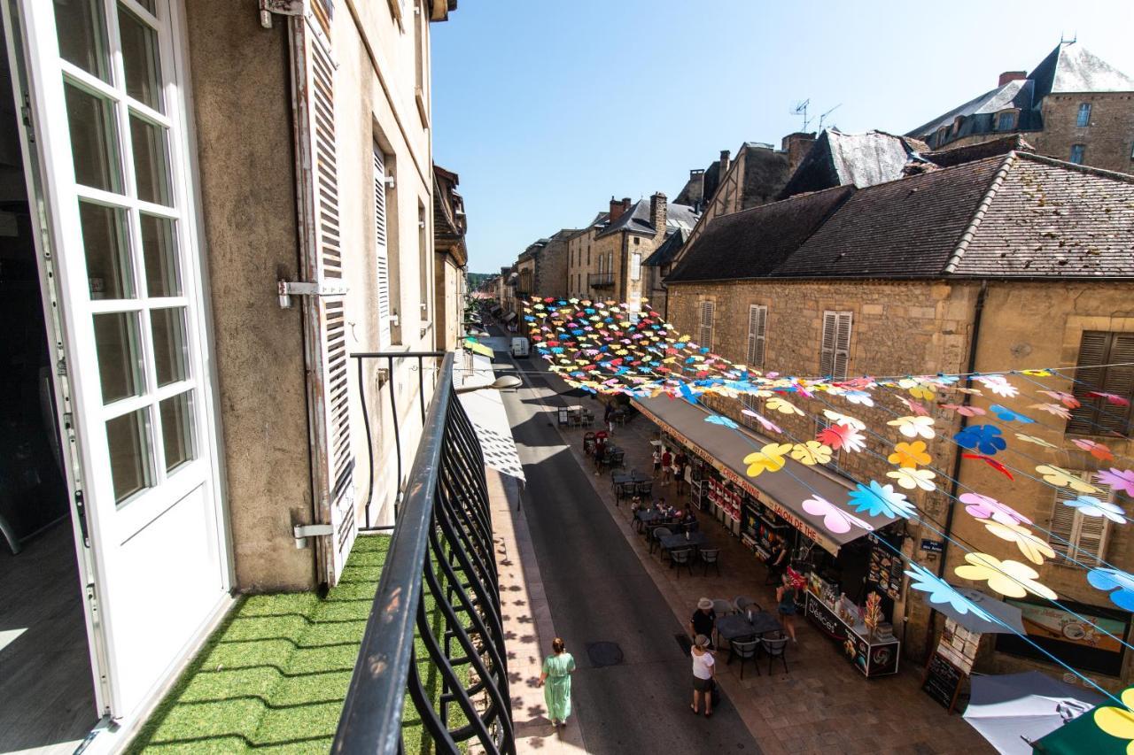 La Salamandra Au Coeur De Sarlat, Climatisation ภายนอก รูปภาพ